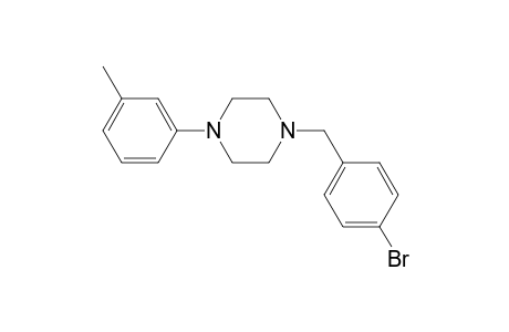 1-(4-Bromobenzyl)-4-(3-methylphenyl)piperazine