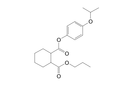 1,2-Cyclohexanedicarboxylic acid, propyl 4-isopropyloxyphenyl diester