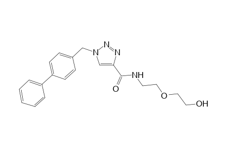 1-(4'-Phenbenzyl)-1H-(1,2,3)-triazole-N-[2'-(hydroxyethoxy)ethyl]-4-carboxamide