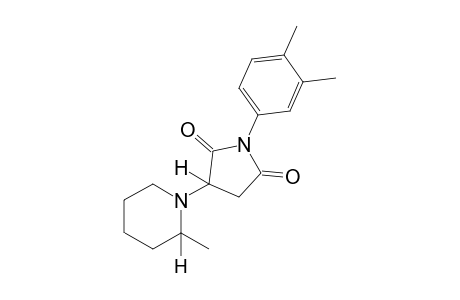 2-(2-methylpiperidino)-N-(3,4-xylyl)succinimide