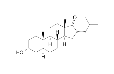 3alpha-Hydroxy-16-isobutyliden-5alpha-androsten-17-one