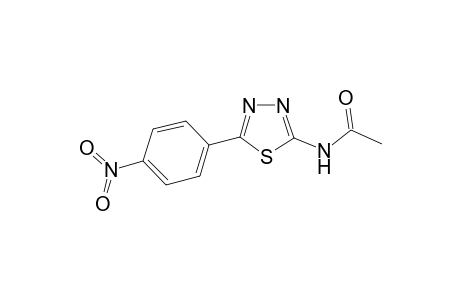 acetamide, N-[5-(4-nitrophenyl)-1,3,4-thiadiazol-2-yl]-