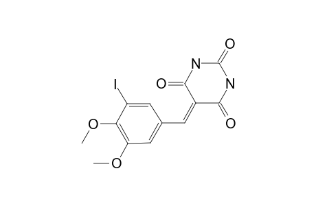 5-(3-Iodo-4,5-dimethoxy-benzylidene)-pyrimidine-2,4,6-trione