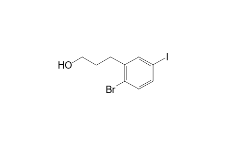 3-(2-Bromo-5-iodophenyl)propan-1-ol