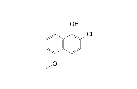 1-Naphthalenol, 2-chloro-5-methoxy-