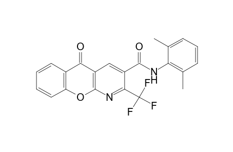 5-OXO-2-(TRIFLUOROMETHYL)-5H-[1]BENZOPYRANO[2,3-b]PYRIDINE-3-CARBOXY-2',6'-XYLIDIDE