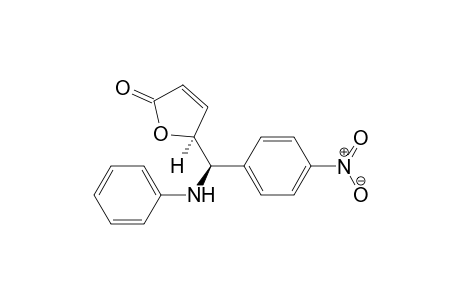 (S)-5-((R)-(4-Nitrophenyl)(phenylamino)methyl)-furan-2(5H)-one