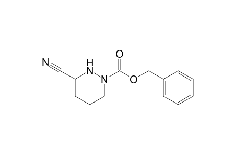 3-Cyanotetrahydropyridazine-1-carboxylic acid benzyl ester