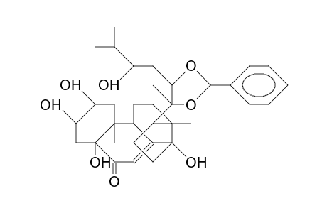 Ponasterone-C-20,22-benzylidene-acetal