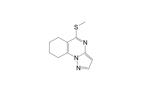 5-methylsulfanyl-6,7,8,9-tetrahydropyrazolo[1,5-a]quinazoline