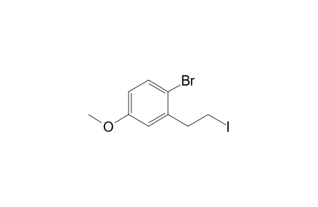 1-Bromo-2-(2-iodoethyl)-4-methoxybenzene