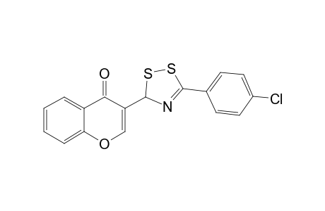 3-[5'-(PARA-CHLORO)-PHENYL-3H-[1,2,4]-DITHIAZOL-3'-YL]-4H-CHROMEN-4-ONE