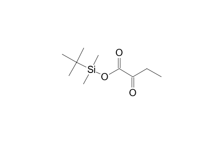 2-Ketobutyric acid, tbdms derivative