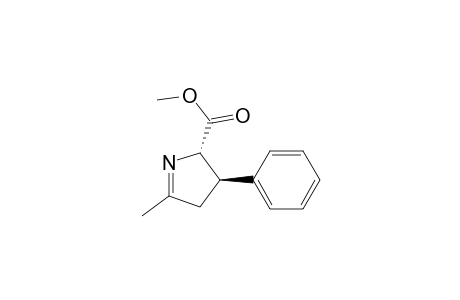 METHYL-TRANS-2-METHYL-4-PHENYL-1-PYRROLINE-5-CARBOXYLATE