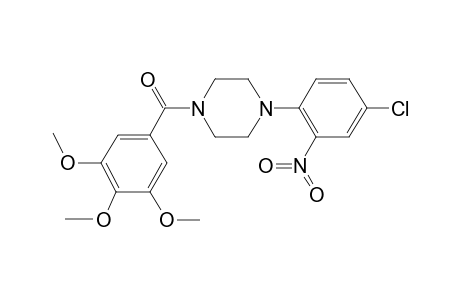 [4-(4-chloranyl-2-nitro-phenyl)piperazin-1-yl]-(3,4,5-trimethoxyphenyl)methanone
