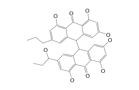 (+)-CRINEMODIN-RHODOPTILOMETRIN_BIANTHRONE