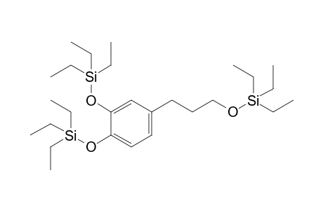 Triethyl-[2-triethylsilyloxy-4-(3-triethylsilyloxypropyl)phenoxy]silane