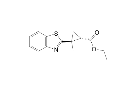 rac-trans-Ethyl 2-(benzo[d]thiazol-2-yl)-2-methylcyclopropane-1-carboxylate