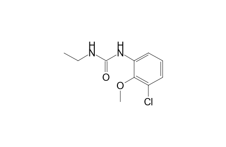 1-(3-chloro-2-methoxyphenyl)-3-ethylurea