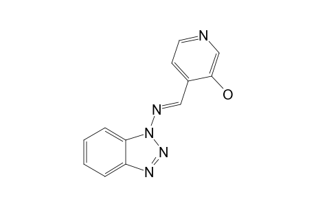 4-[(E)-(1H-1,2,3-BENZOTRIAZOL-1-YLIMINO)-METHYL]-PYRIDIN-3-OL