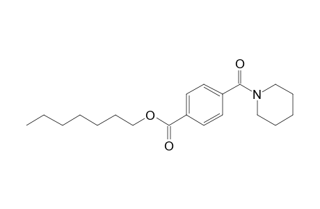 Terephthalic acid, piperidide, heptyl ester