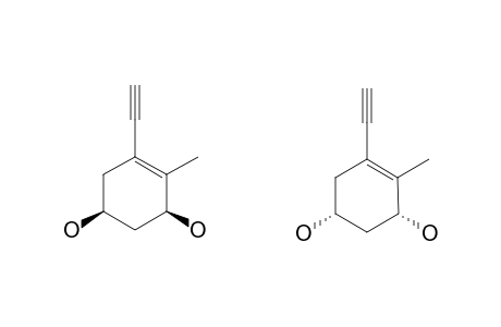 (3S,5S)/(3R,5R)-1-ETHYNYL-3,5-DIHYDROXY-2-METHYLCYCLOHEX-1-ENE