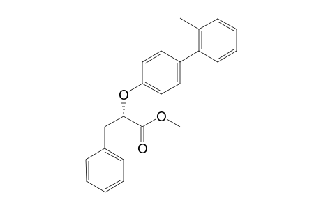 (S)-methyl 2-[4-(o-tolyl)phenoxy]-3-phenyl-propanoate