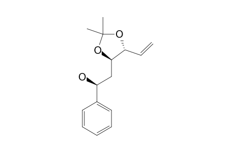 (1S*,3R*,4R*)-2-(2,2-DIMETYHL-5-VINYL-[1,3]-DIOXOLAN-4-YL)-1-PHENYL-ETHANOL