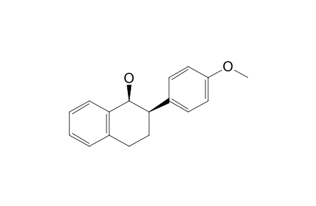 (1S,2R)-2-(4-methoxyphenyl)-1,2,3,4-tetrahydronaphthalen-1-ol