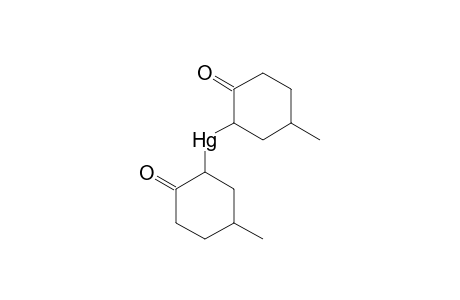 Bis-(5-methyl-(2-oxocyclohexyl)-mercury)