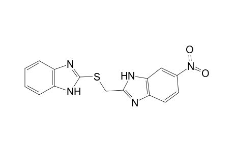 2-[(1H-Benzimidazol-2-ylsulfanyl)methyl]-6-nitro-1H-benzimidazole