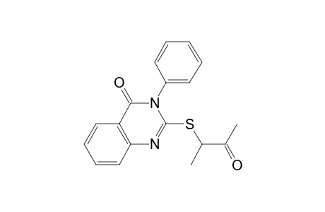 2-[(1-methyl-2-oxopropyl)sulfanyl]-3-phenyl-4(3H)-quinazolinone