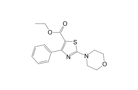 2-morpholino-4-phenyl-5-thiazolecarboxylic acid, ethyl ester