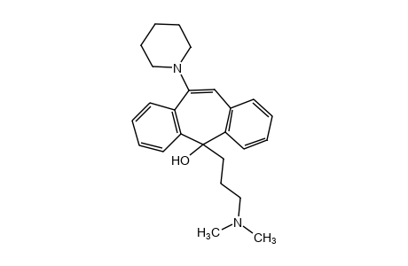 5-[3-(dimethylamino)propyl]-10-piperidino-5H-dibenzo[a,d]cyclohepten-5-ol