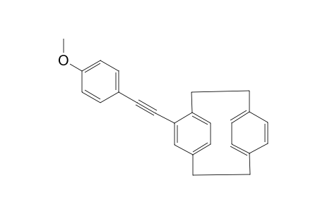 4-[2'-(4"-Methoxyphenyl)ethynyl][2.2]paracyclophane