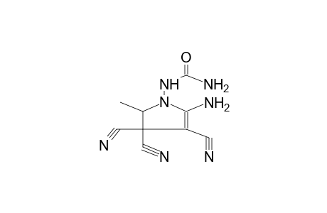 2-AMINO-3,4,4-TRICYANO-5-METHYL-N-UREIDO-2-PYRROLINE