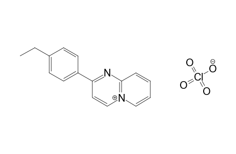 2-(p-ethylphenyl)pyrido[1,2-a]pyrimidin-5-ium perchlorate