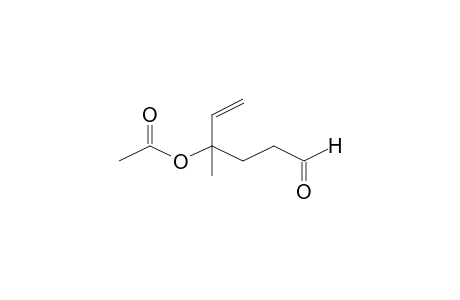 1-Methyl-1-(3-oxopropyl)-2-propenyl acetate