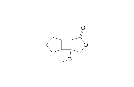 exo-2-Methoxy-4-oxatricyclo[5.3.0.0(2,6)]decan-5-one