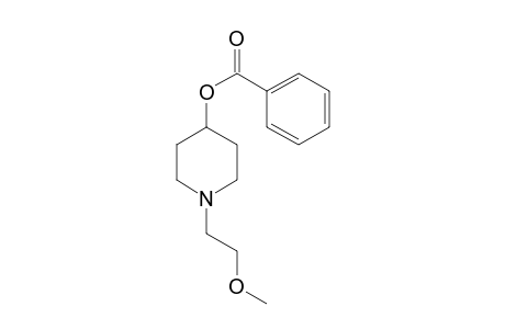 Benzoic acid, [1-(2-methoxyethyl)-4-piperidyl] ester