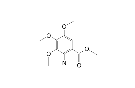 2-amino-3,4,5-trimethoxy-benzoic acid methyl ester