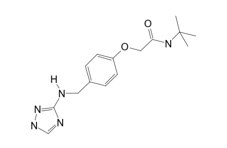 Acetamide, N-(1,1-dimethylethyl)-2-[4-[(1H-1,2,4-triazol-3-ylamino)methyl]phenoxy]-