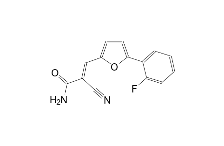 (2E)-2-cyano-3-[5-(2-fluorophenyl)-2-furyl]-2-propenamide