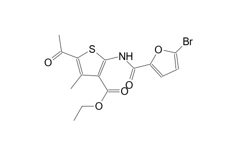 ethyl 5-acetyl-2-[(5-bromo-2-furoyl)amino]-4-methyl-3-thiophenecarboxylate