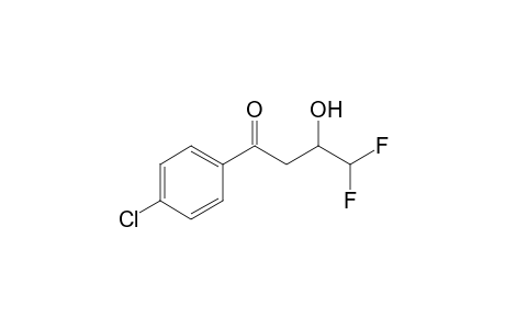 1-(4-CHLOROPHENYL)-4,4-DIFLUORO-3-HYDROXY-1-BUTANONE