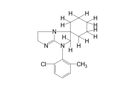 1'-(6-chloro-o-tolyl)-2',3',5',6'-tetrahydrospiro[cyclohexane-1,3'-[1H]imidazo[1,2-a]imidazole]