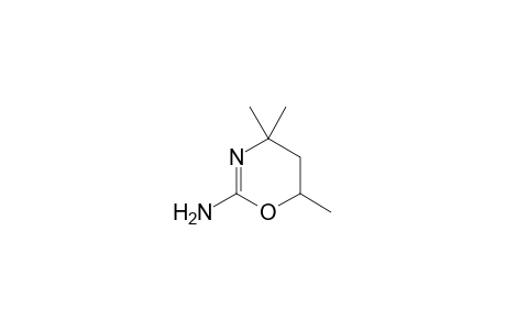 4,4,6-Trimethyl-5,6-dihydro-4H-1,3-oxazin-2-ylamine