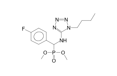 O,O-DIMETHYL[PARA-FLUORO-ALPHA-(1-BUTYLTETRAZOL-5-YLAMINO)BENZYL]PHOSPHONATE