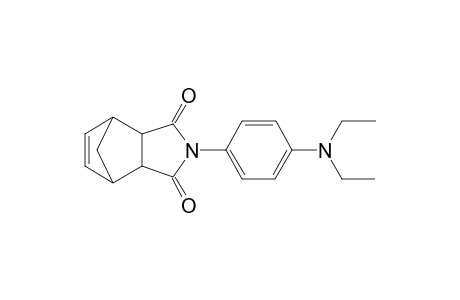 4-[4-(Diethylamino)phenyl]-4-azatricyclo[5.2.1.0~2,6~]dec-8-ene-3,5-dione