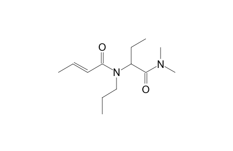 2-Butenamide, N-[1-[(dimethylamino)carbonyl]propyl]-N-propyl-